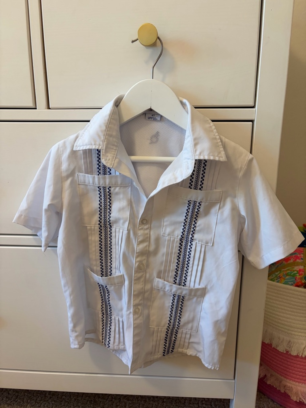Blue Quail Embroidered Performance Shirt 4T